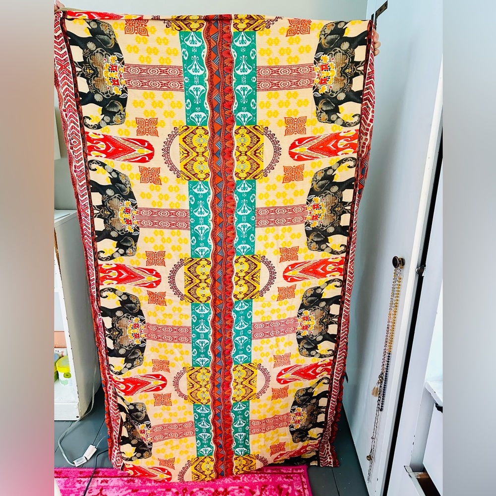 Beautiful cotton lined throw